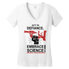 embrace science Women's V-Neck T-Shirt