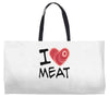 i love meat Weekender Totes
