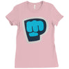 pewdiepie the blue brofist Ladies Fitted T-Shirt