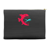 monster fish eats diver Accessory Pouches