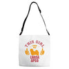 This Girl Loves Her Lhasa Apso Adjustable Strap Totes