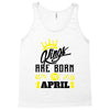 Kings Are Born In April Tank Top