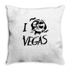 i (fear) vegas Throw Pillow