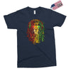 new! men's rasta vibe lion Exclusive T-shirt
