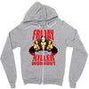 killer workout friday Zipper Hoodie