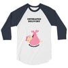 Estimated Delivery September Baby Girl 3/4 Sleeve Shirt