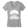 camp crystal lake est 1935 Women's V-Neck T-Shirt
