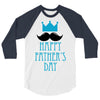 happy father's day 2 3/4 Sleeve Shirt