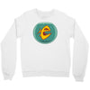 angry goldfish cartoon Crewneck Sweatshirt