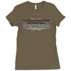 im going to go stand outside so if anyone asks im outstanding Ladies Fitted T-Shirt