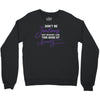 don't be jealous just because i look this good at seventy black Crewneck Sweatshirt