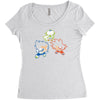 dragon puff z [converted] Women's Triblend Scoop T-shirt