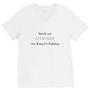 kung fu fighting V-Neck Tee