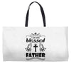 I Am One Blessed Father Weekender Totes