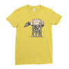 how many legs Ladies Fitted T-Shirt