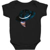 Space Love Baby Bodysuit