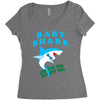 Baby Shark -Shark Do Do Do Women's Triblend Scoop T-shirt