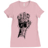 hand Ladies Fitted T-Shirt