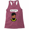 Killmonger Hey Auntie Racerback Tank