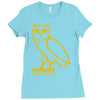 drake, ovoxo owl Ladies Fitted T-Shirt