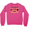 I Love Someone With Childhood Cancer To The Moon And Back To Infinity Crewneck Sweatshirt