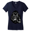 monkey Women's V-Neck T-Shirt