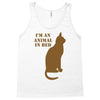 im an animal in bed Tank Top