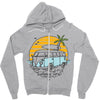 summer time Zipper Hoodie