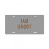 I am Groot License Plate