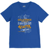I'm a december woman I was born with my heart V-Neck Tee