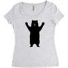 huaaaa! Women's Triblend Scoop T-shirt