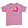 She Wants The D - Dunkin Donuts Youth Tee