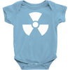 biohazard logo die cut vinyl Baby Onesie