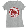 tyrannosaurus! Ladies Fitted T-Shirt
