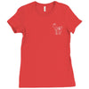 erica costell goat pocket Ladies Fitted T-Shirt
