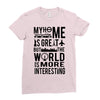 verified traveller tee Ladies Fitted T-Shirt