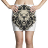 lion head Mini Skirts