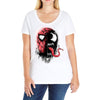 corruption Ladies Curvy T-Shirt