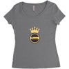 PRINCESS Women's Triblend Scoop T-shirt