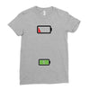 Mommy Dead Battery Ladies Fitted T-Shirt