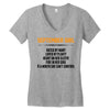 September Girl Hated By Many Women's V-Neck T-Shirt