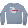 eat sleep liverpool Crewneck Sweatshirt