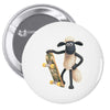 shaun the skater Pin-back button