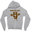 coffee yay Zipper Hoodie