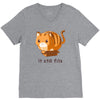 if it fits i sits V-Neck Tee