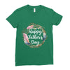 Happy Father's Day Ladies Fitted T-Shirt