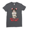 busy doing nothing Ladies Fitted T-Shirt