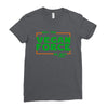 May The Vegan Force Be With You Ladies Fitted T-Shirt