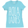 hola ladies   cool hip funny Ladies Fitted T-Shirt