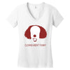 clowns Women's V-Neck T-Shirt